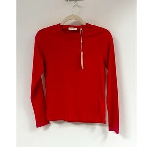 Rebecca Taylor Long Sleeve Essential Crew.